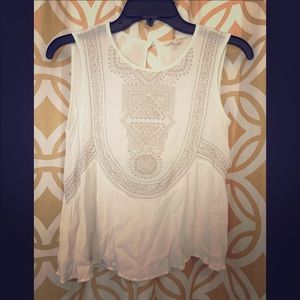 White Tank Blouse